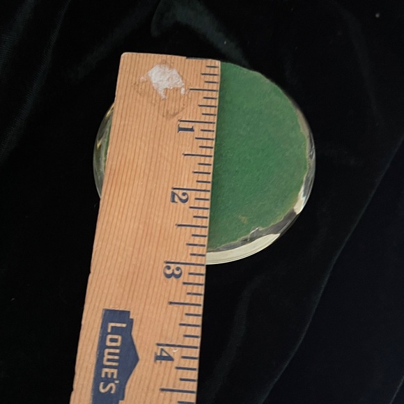 Vintage Dried Flowers  Round Convex Bubble Dome Framed 3” - Picture 2 of 2